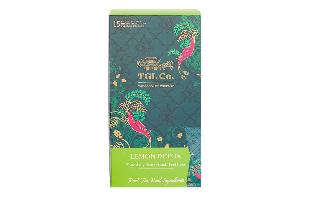 TGL Co. Lemon Detox Tea    Pack  16 pcs